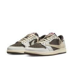 Nike Air Jordan 1 Low Travis Scott Reverse Mocha Sneaker Spor Ayakkabı DM7866-162