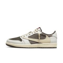 Nike Air Jordan 1 Low Travis Scott Reverse Mocha Sneaker Spor Ayakkabı DM7866-162