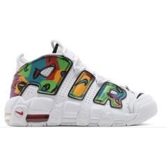 Nike Air More Uptempo Peace Love Swoosh Erkek Sneaker Spor Ayakkabı