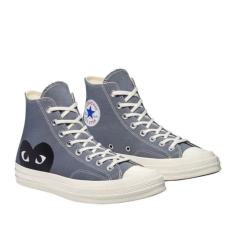 Converse X Comme Des Garçons Play Chuck 70 Unisex Gri Sneaker Unisex Spor Ayakkabı 171847C.057