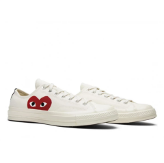 Converse Chuck Taylor All-Star 70 Ox Comme des Garcons PLAY White Spor Ayakkabı 150207C.106