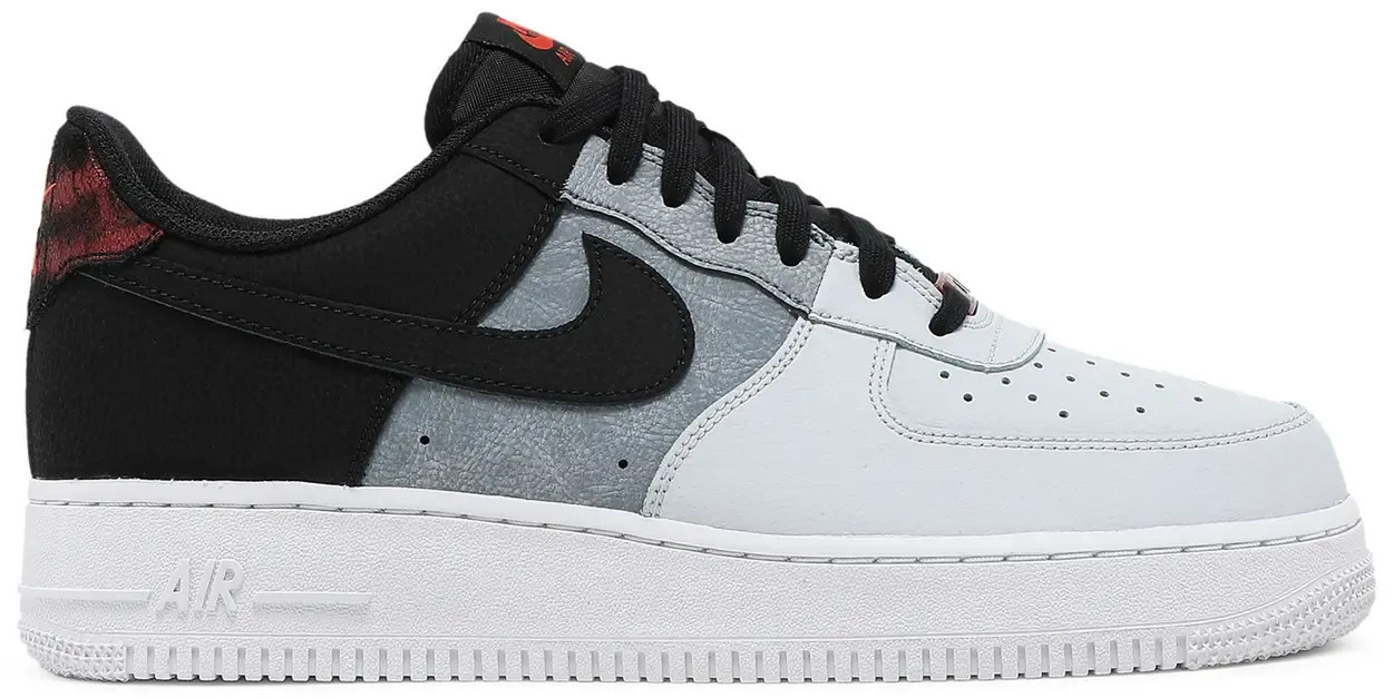 Nike Air Force 1 '07 Siyah/Duman Grisi Platinum -CZ0337-001