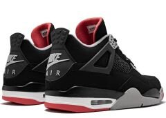 Nike Air Jordan 4 Retro OG GS 'Bred' 2019 Sneaker Spor Ayakkabı