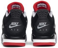 Nike Air Jordan 4 Retro OG GS 'Bred' 2019 Sneaker Spor Ayakkabı