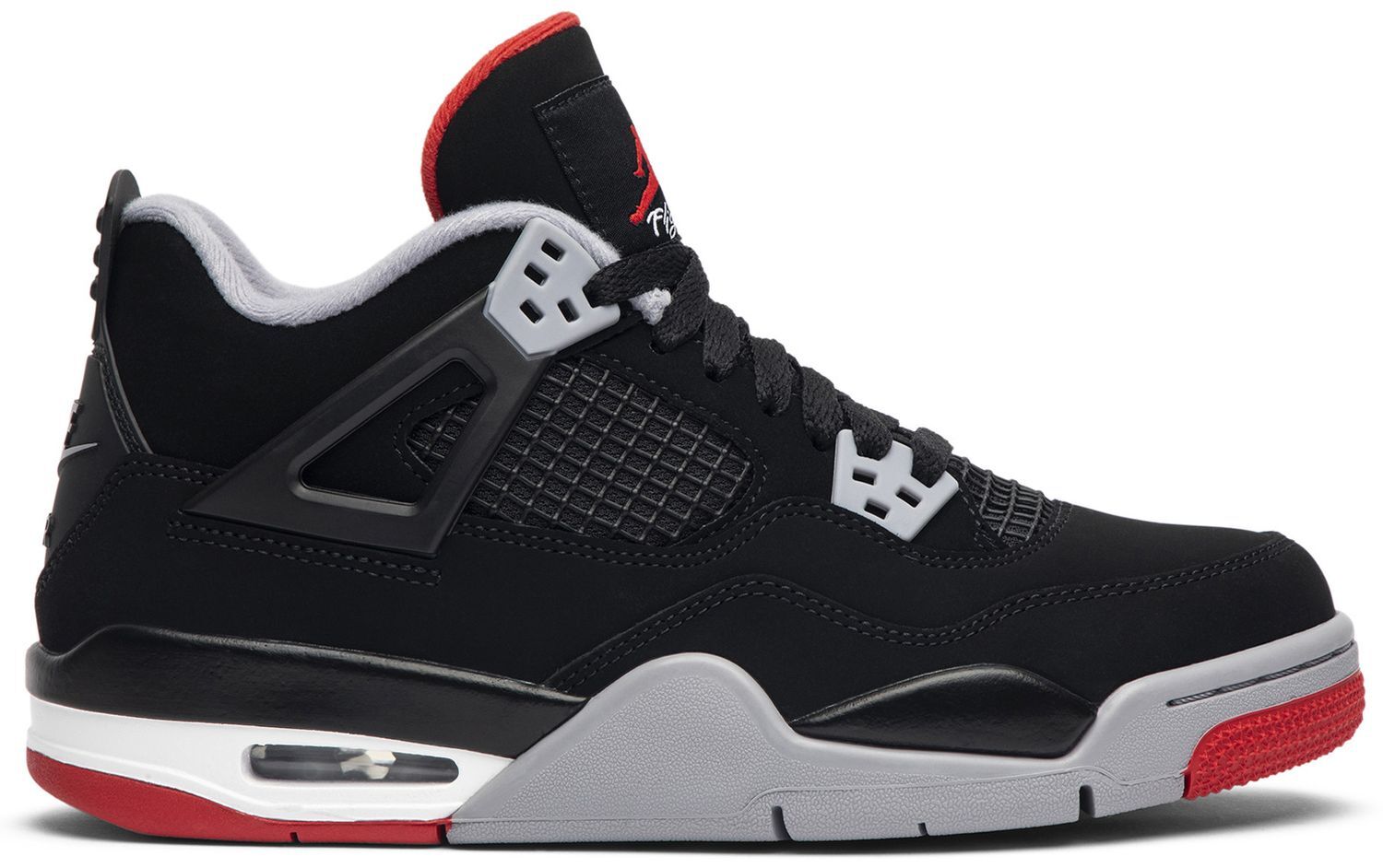 Nike Air Jordan 4 Retro OG GS 'Bred' 2019 Sneaker Spor Ayakkabı