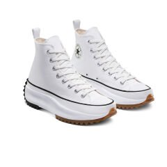 Converse Run Star Hike Canvas Platform Unisex Beyaz Sneaker Spor Ayakkabı 166799C