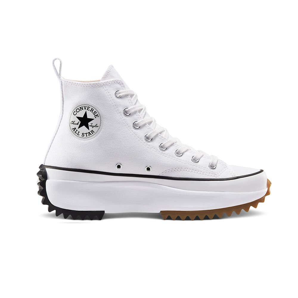 Converse Run Star Hike Canvas Platform Unisex Beyaz Sneaker Spor Ayakkabı 166799C
