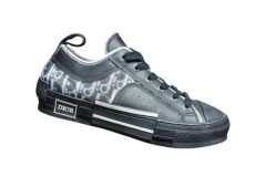 Dior B23 Low Top Logo Oblique Günlük Spor Ayakkabı