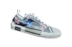 Dior B23 Low Top Logo Oblique Günlük Spor Ayakkabı