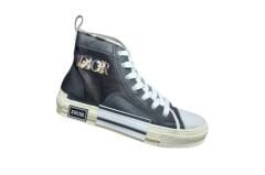 Dior B23 Low Top Logo Oblique Günlük Spor Ayakkabı