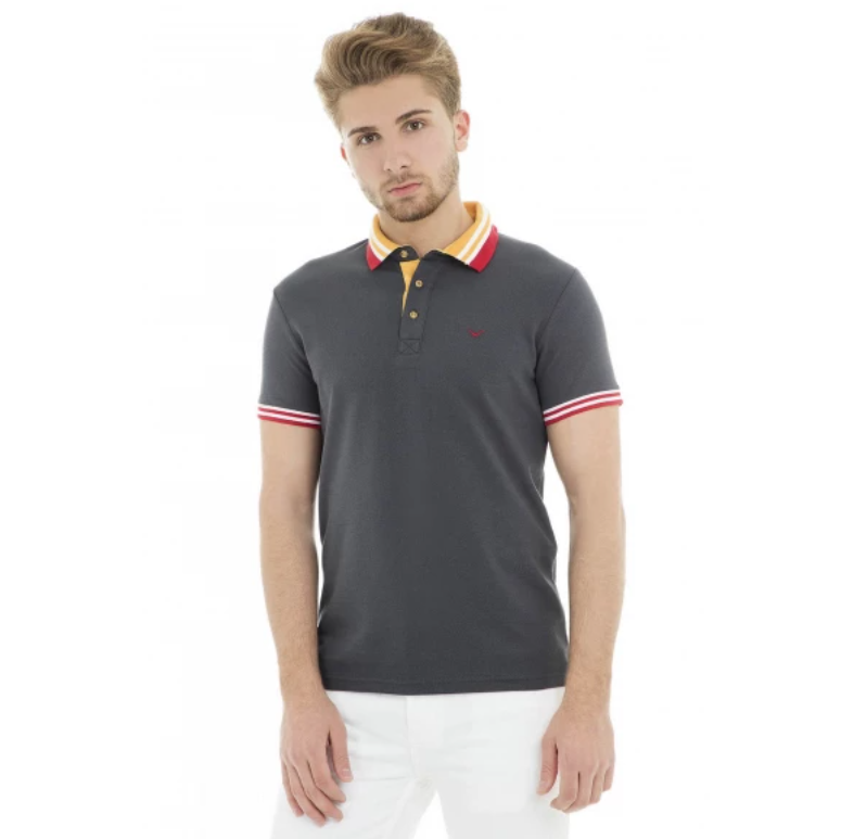 Cazador Polo Erkek T Shirt CDR4296 ANTRASİT